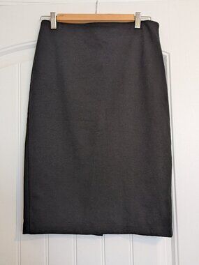 Philosophy Stretch Knit Black Straight Skirt Size 4